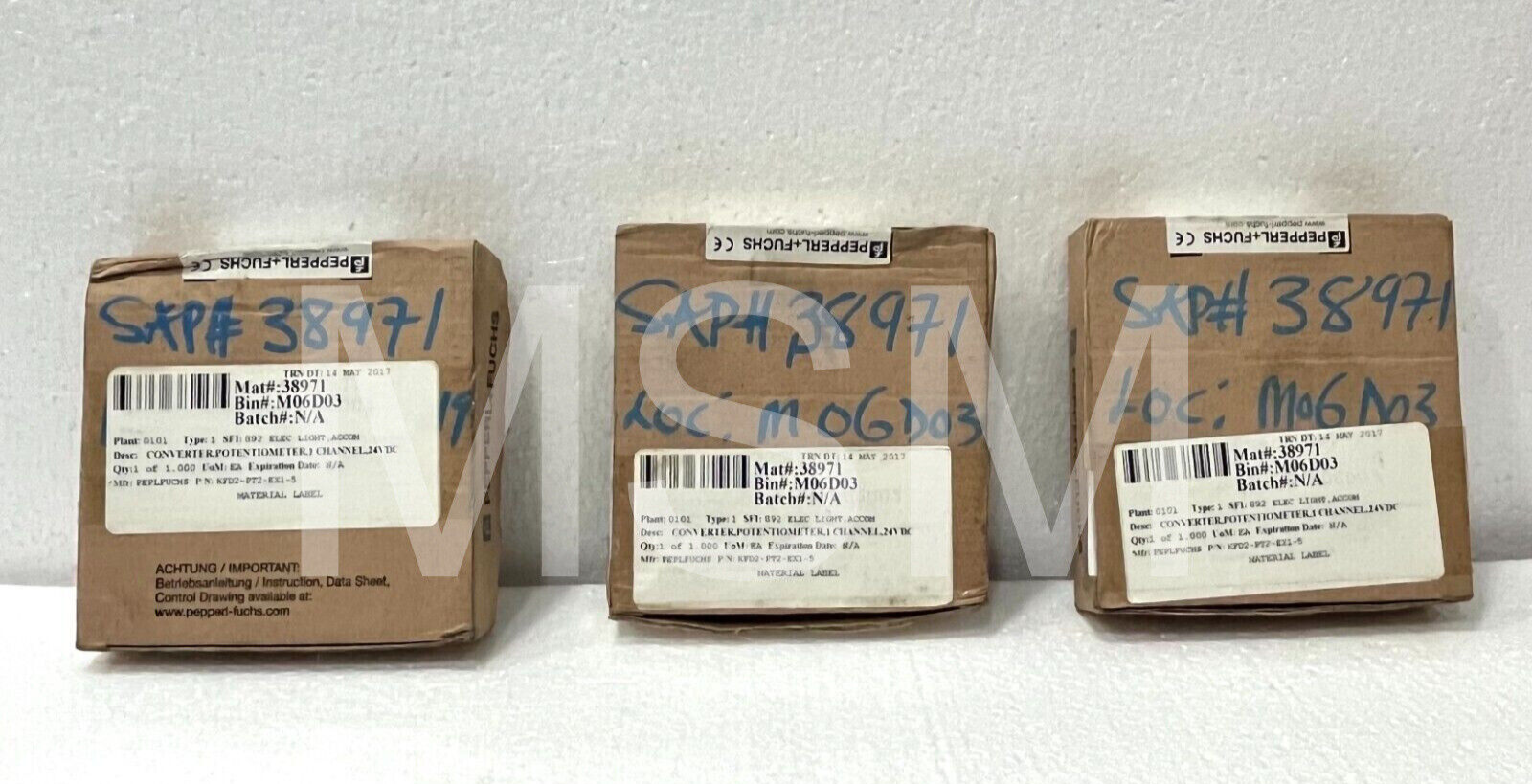 Pepperl+Fuchs KFD2-PT2-EX1-5 Potentiometer Transmitter 072023 - Image 3