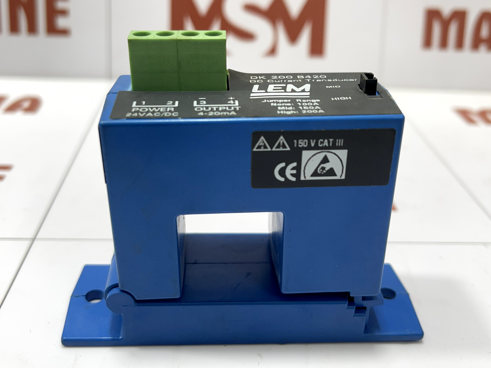 LEM DK 200 B420 Split Core Current Transducer - Image 3