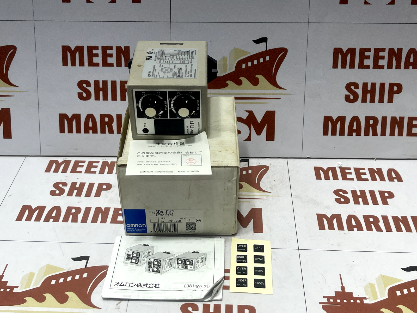 OMRON SDV-FH7 VOLTAGE SENSOR 200/220VAC - Image 7