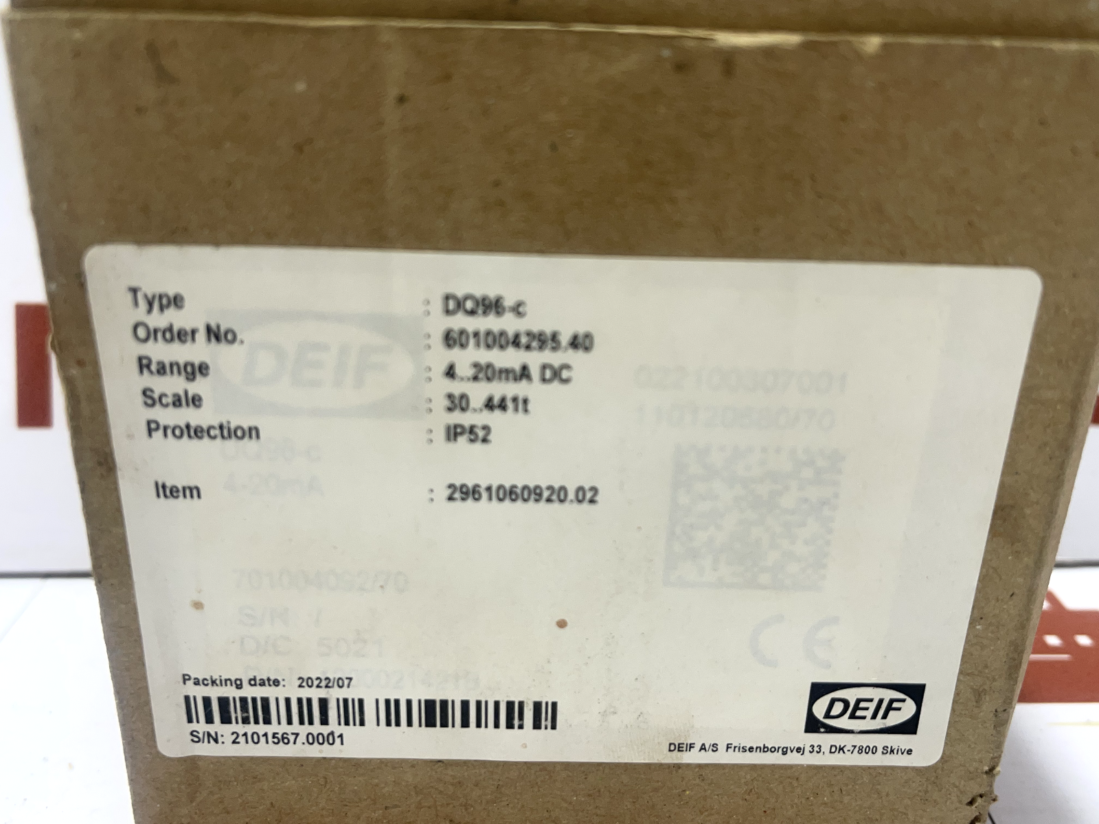 Deif dq96-c panel meter 30..441t - Image 8