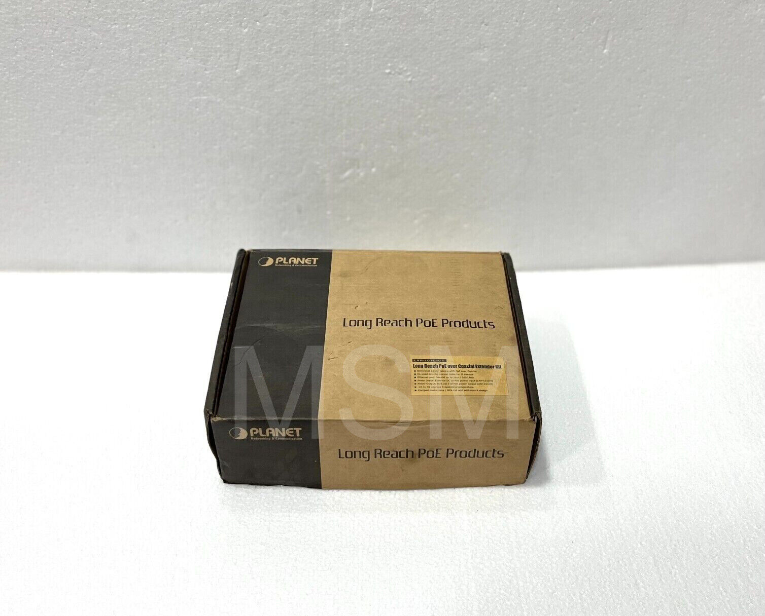 Planet LRP-101C-Kit Long Reach POE over Coax Extender Kit Power over Ethernet - Image 2