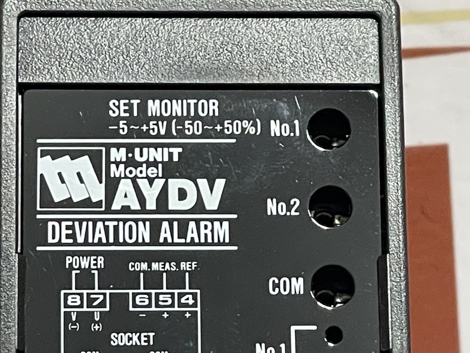 DEVIATION ALARM AYDV-6612-R M-System 24VDC - Image 2