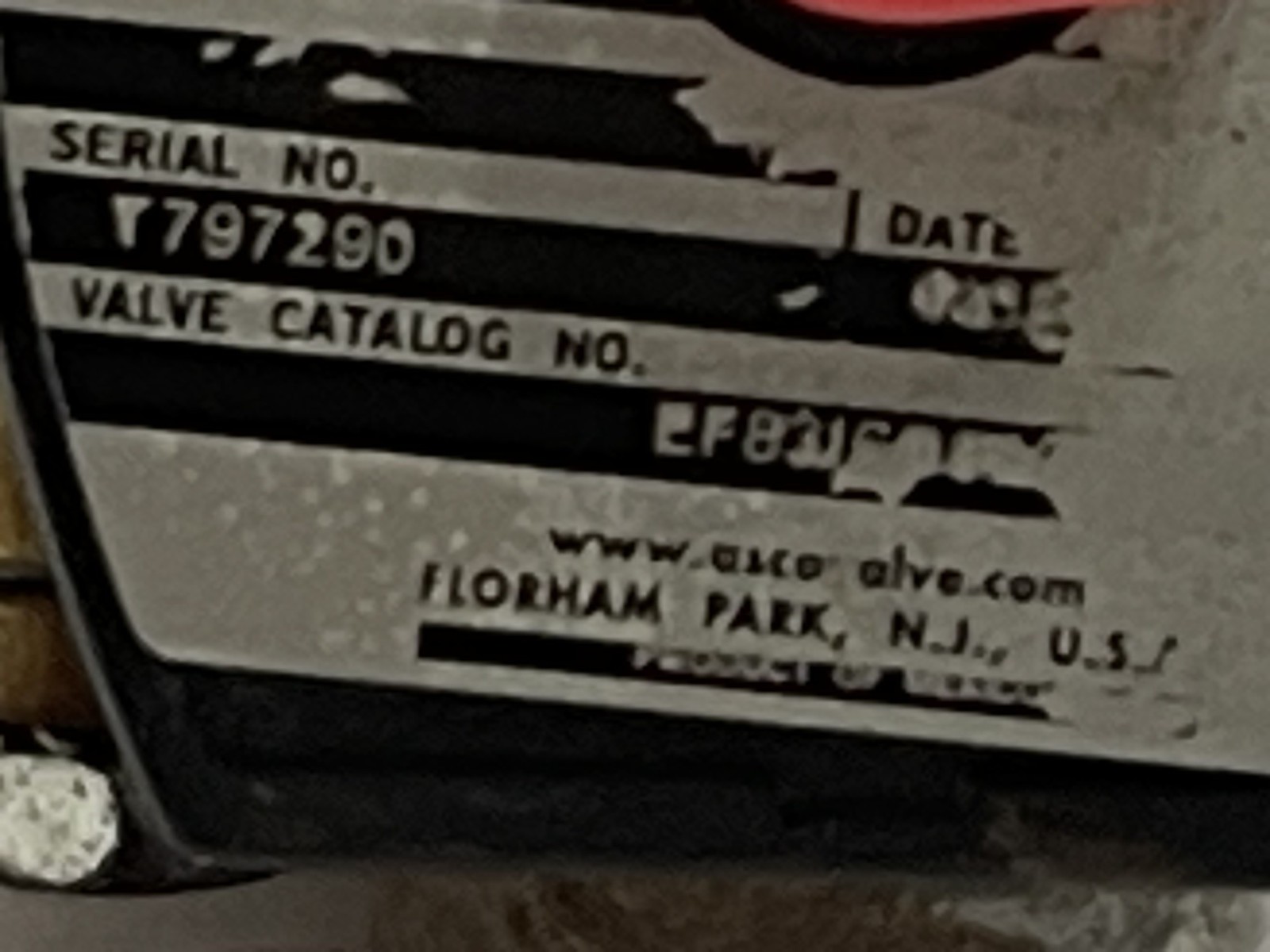 ASCO RED-HAT EF8316G026 SOLENOID VALVE - Image 2