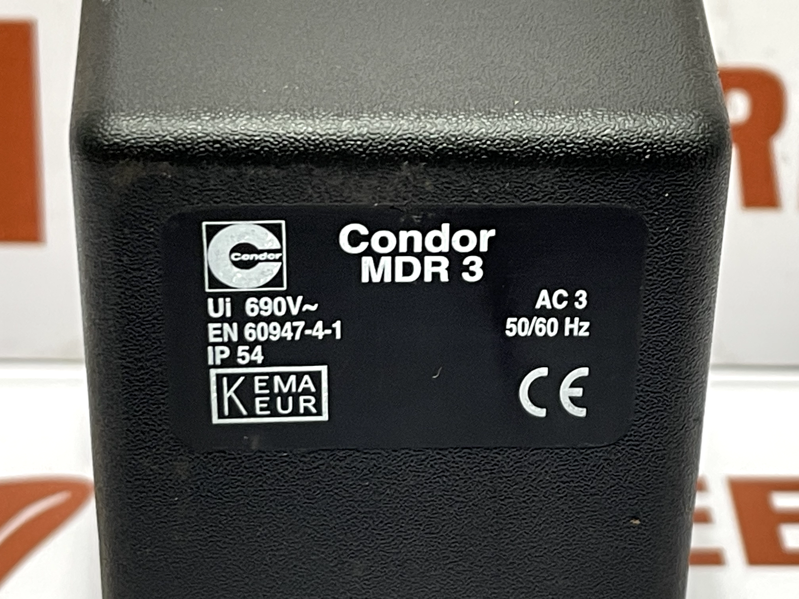 Condor MDR3 Air Compressor Pressure Control Switch - Image 2