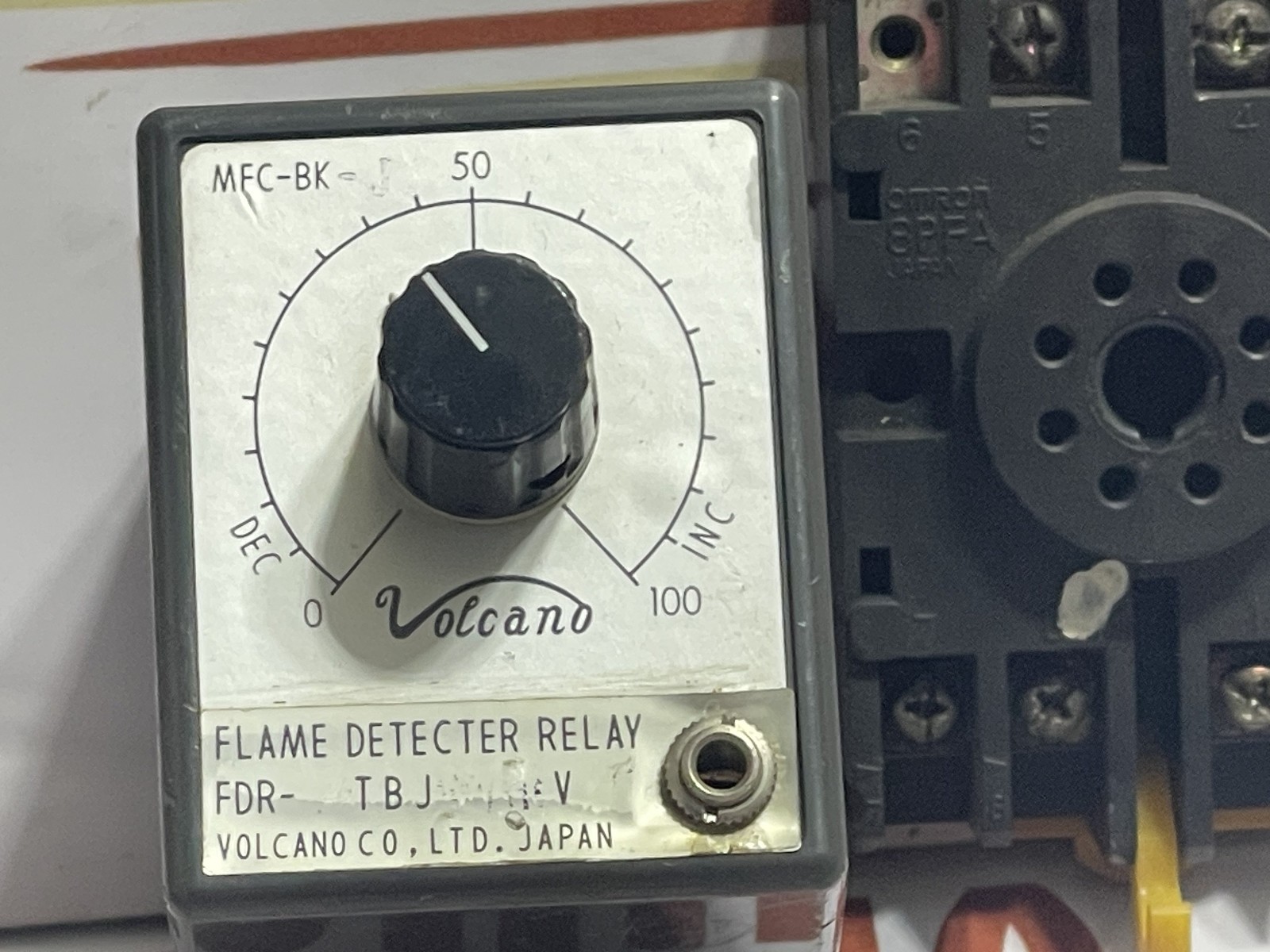 Volcano MFC-BK-J Flame Detector Relay FDR-1 TBJ - Image 2