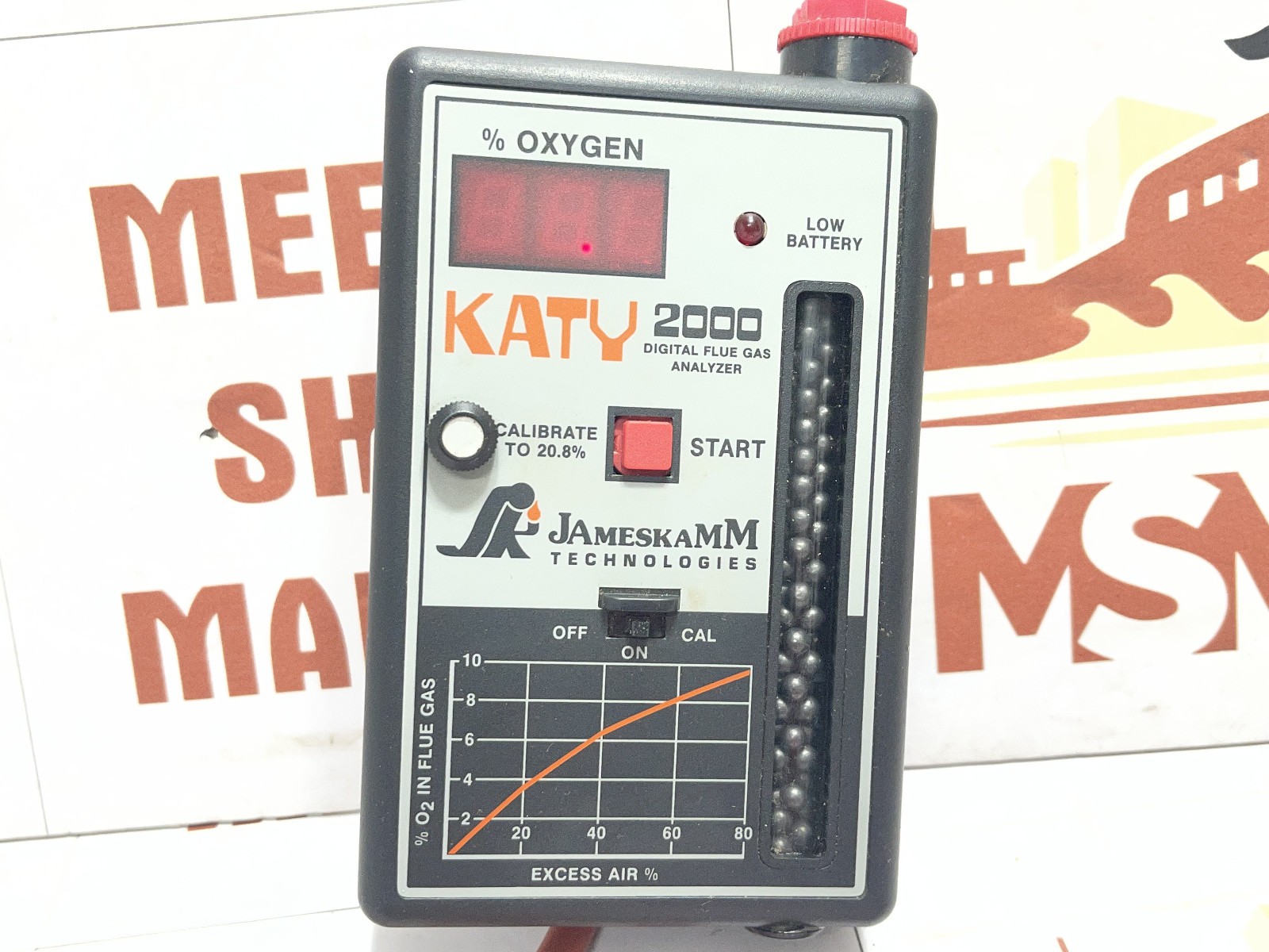 Katy 2000 Digital Flue Gas Analyzer Jameskamm Technologies - Image 3