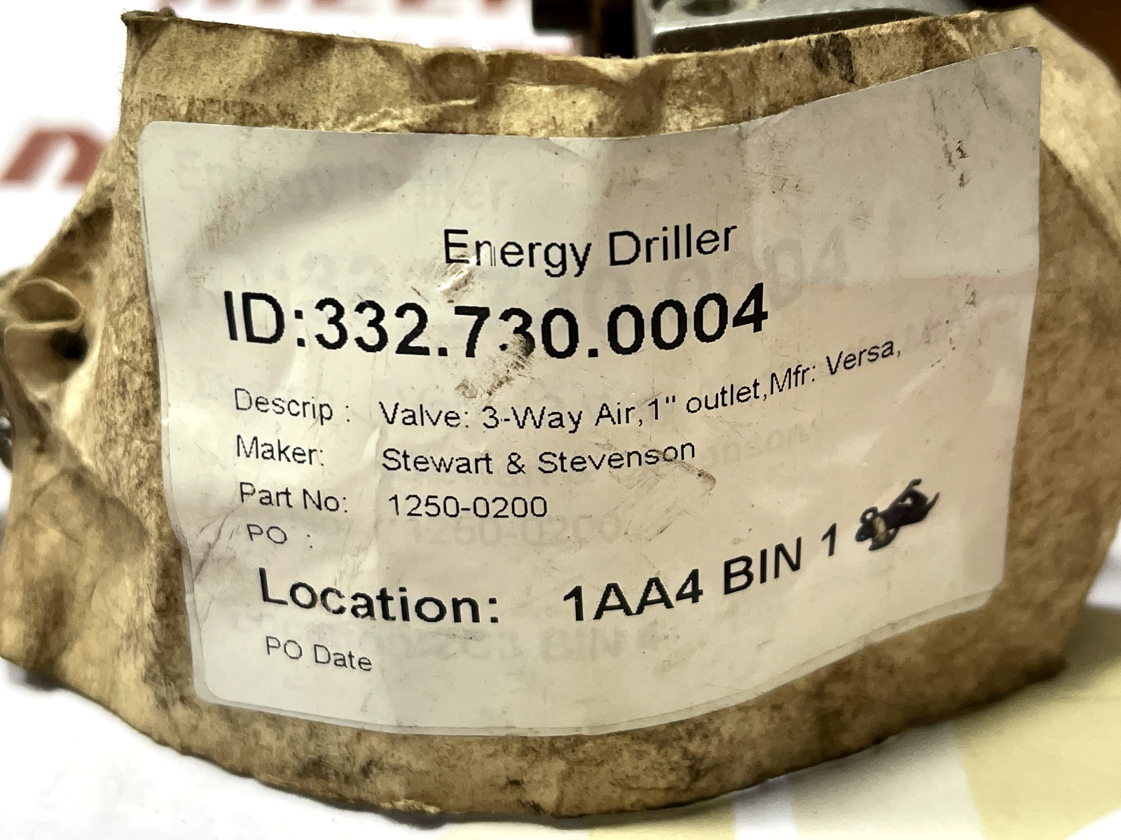 VERSA 1250-0200 VALVE LEVER OPERATEDf - Image 4