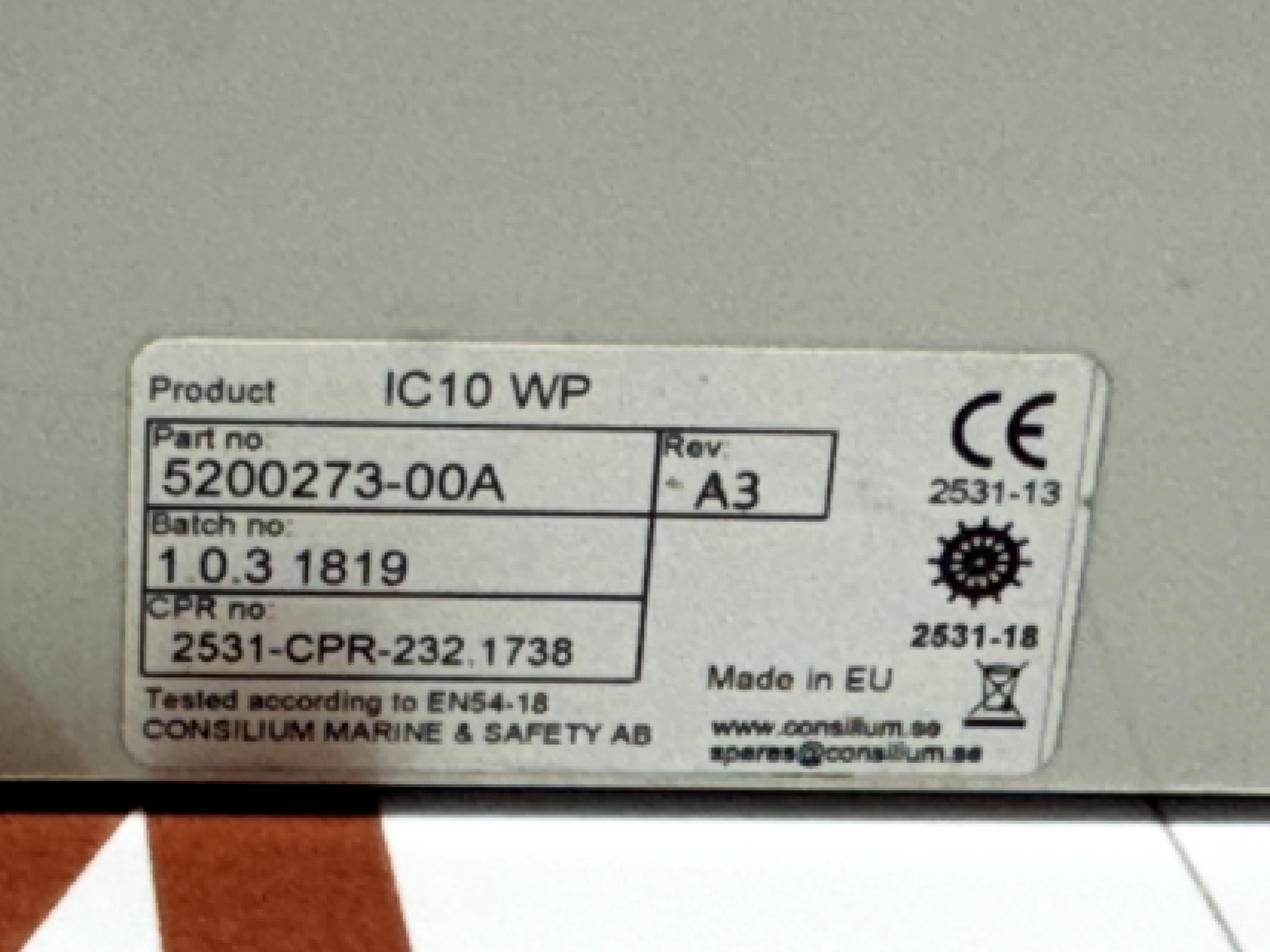 Consilium salwico 5200273-00a unit ic10 wp - Image 3