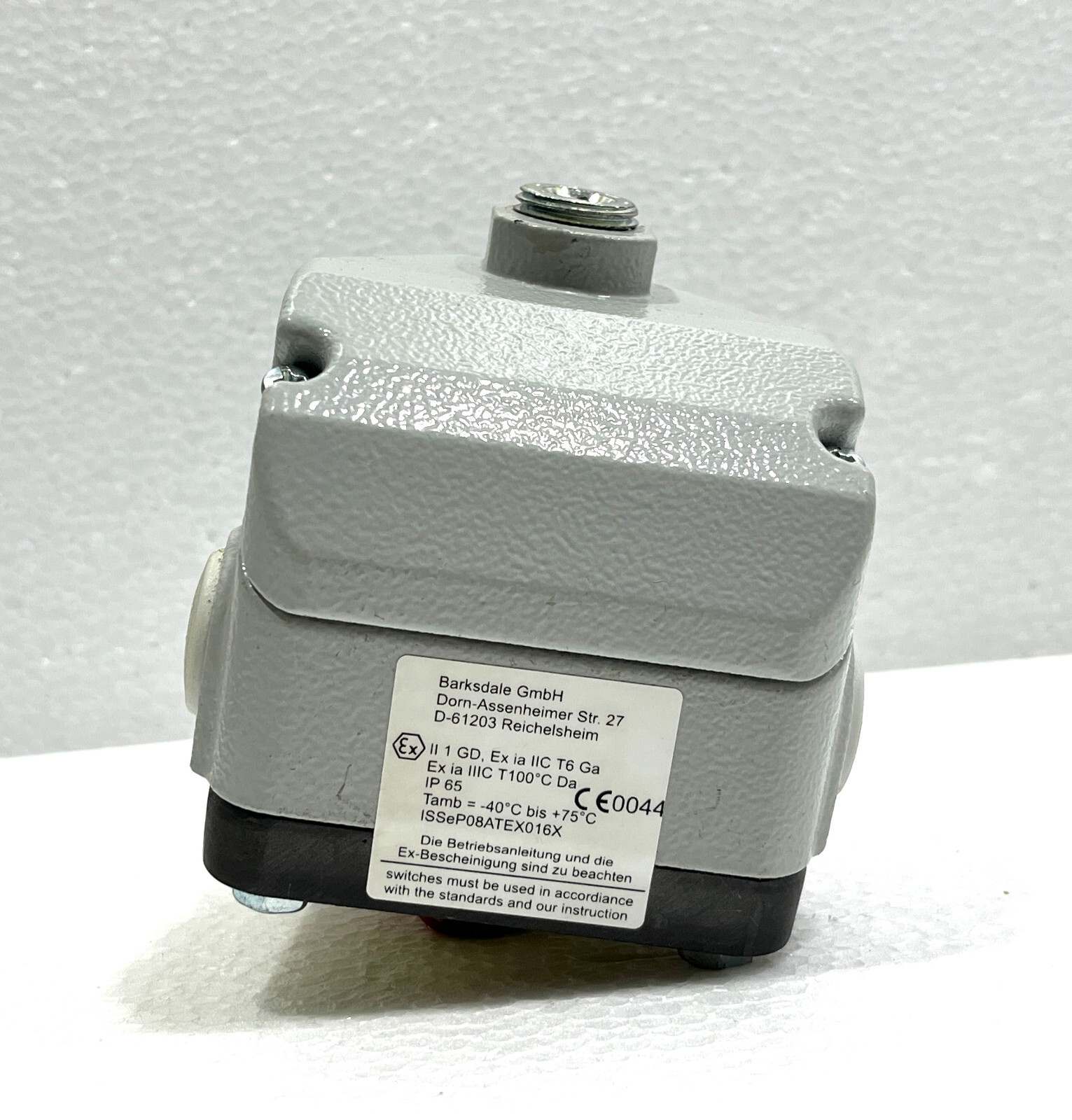 Barksdale D1T-M33SS-EXI Diaphragm Pressure Switch - Image 6