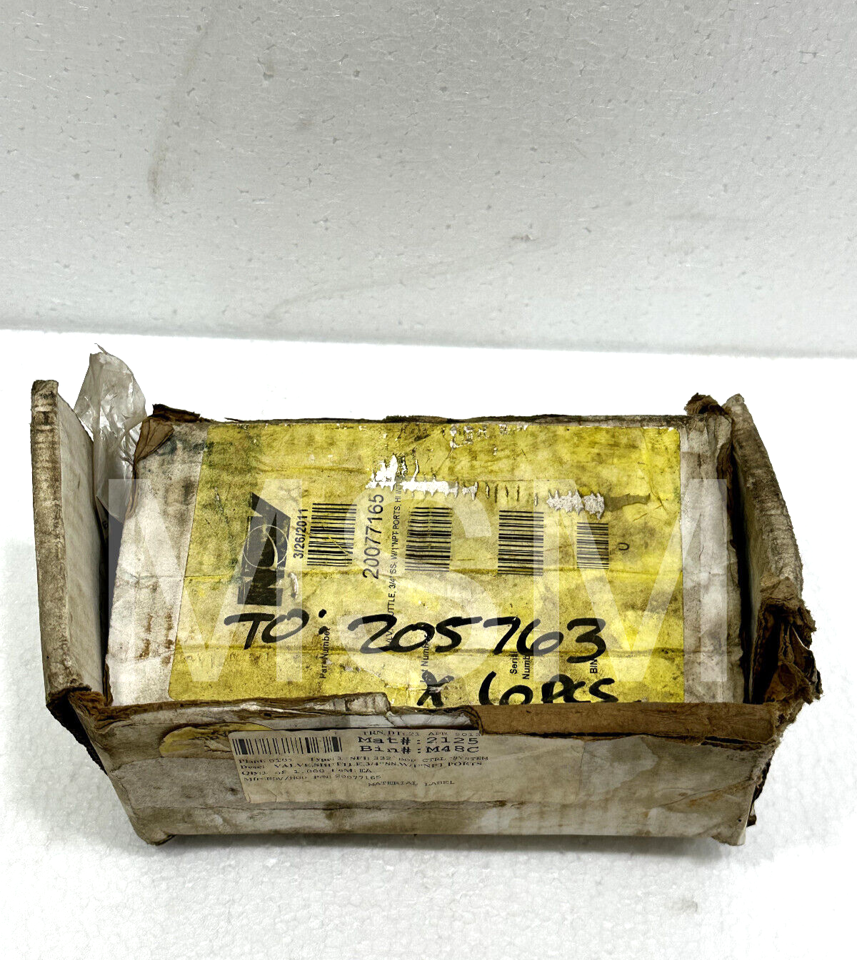 NOV Valve,Shuttle,3/4"SS,W/1" NPT Ports 5000 PSI MWP - Image 7