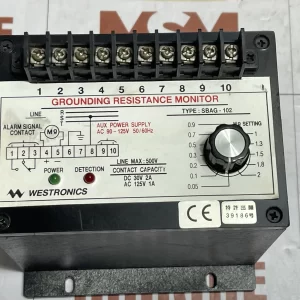 WESTRONICS  SBAG-102 Grounding Resistance Monitor
