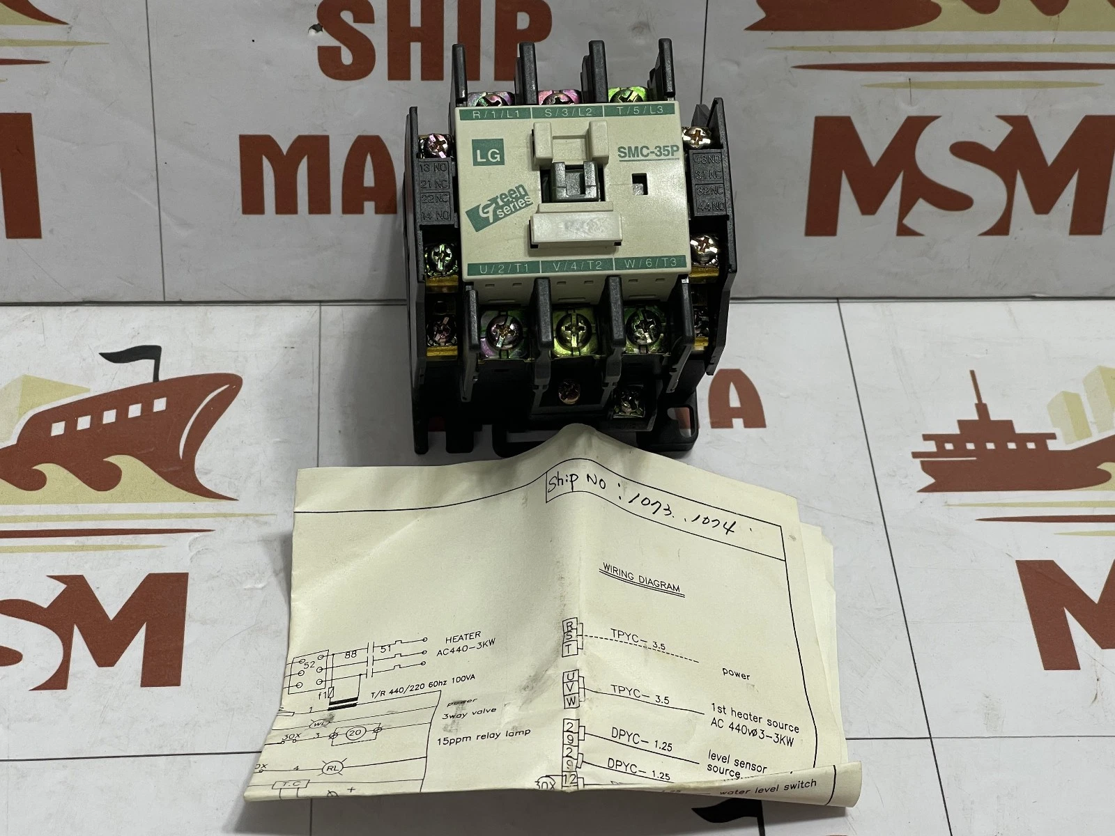 LG SMC-35P Green Series Contactor 220V 60HZ