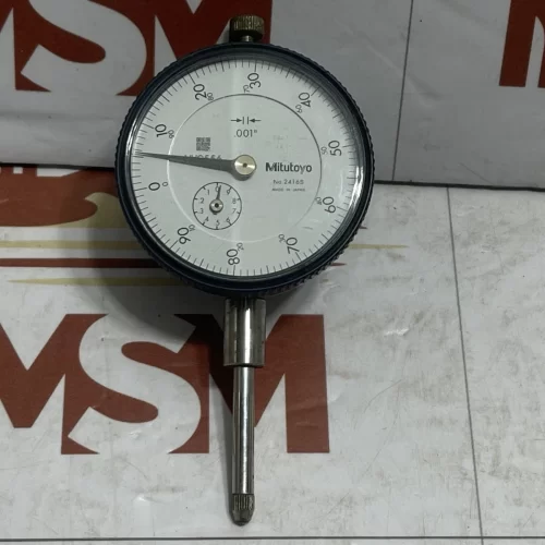 Mitutoyo 2416S Dial Indicator 4-48 UNF Thread 0-100 Reading 0-1″ Range