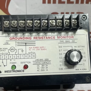 Westronics SBAG-202 Grounding Resistance Monitor 170-270 VAC