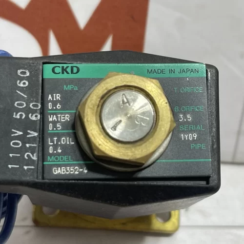 CKD GAB352-4 High performance 2-way Solenoid Valve 100V 50/60