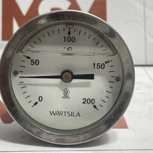 WARTSILA 0-200°C HORIZONTAL THERMOMETER