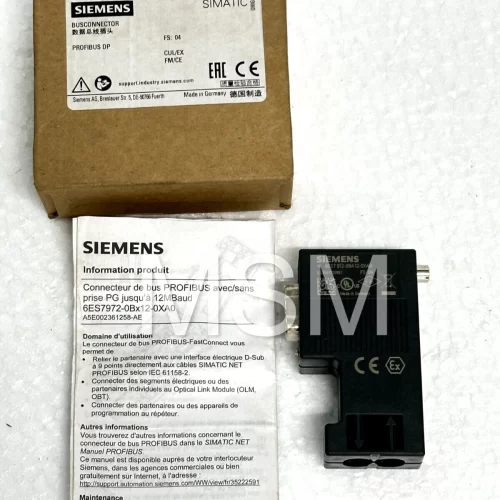 Siemens 6ES7 972-0BX12-0XA0 Profibus Connector