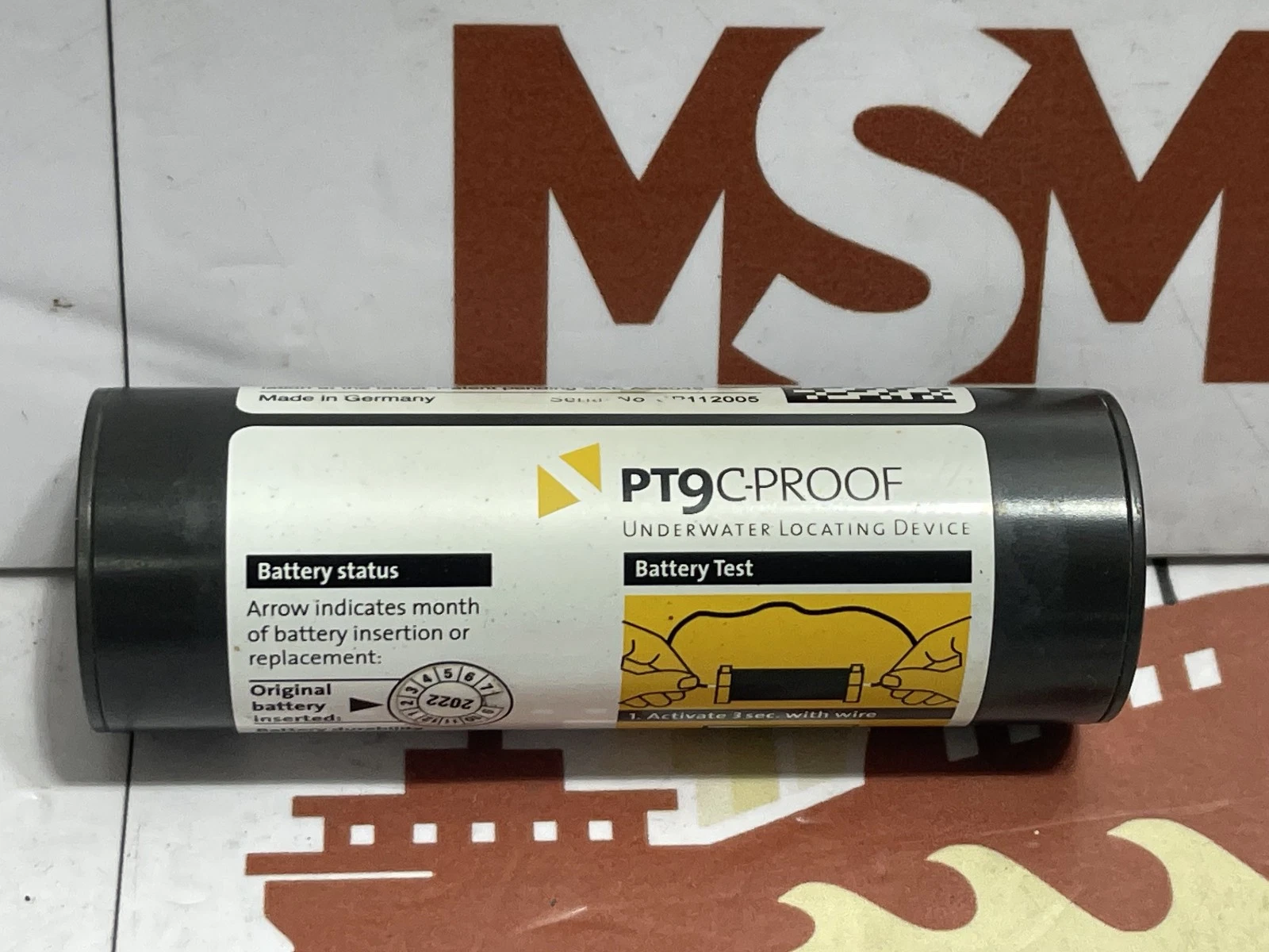 PT9C-Proof Novega Underwater Locating Device