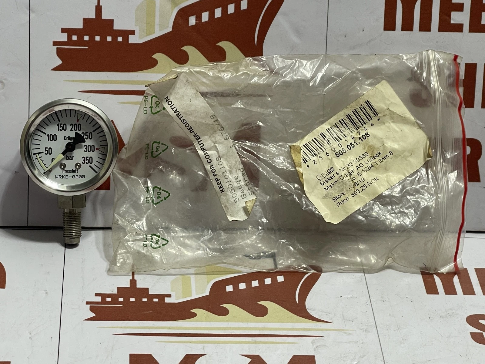 Drager WRKB-0305 pressluft