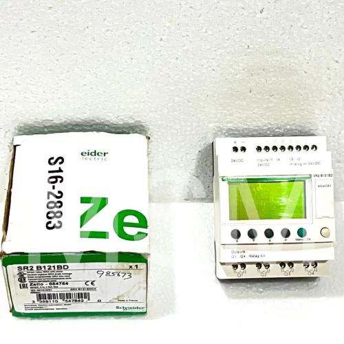 Schneider Electric SR2B121BD Logic Relay – 24VDC, 8A – Clock – Display