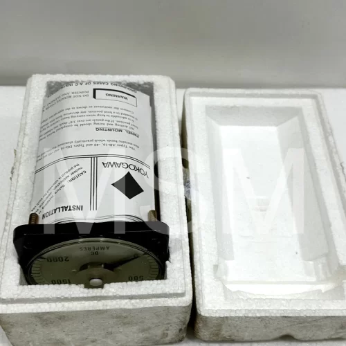 0-2000DC AMPERES Panel Meter Yokogawa Type AB-16 AB-40 DB-16 DB-40