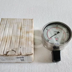 WIKA 233.50.100 Bourdon Tube Pressure Gauge -1...+39 bar Stainless Steel