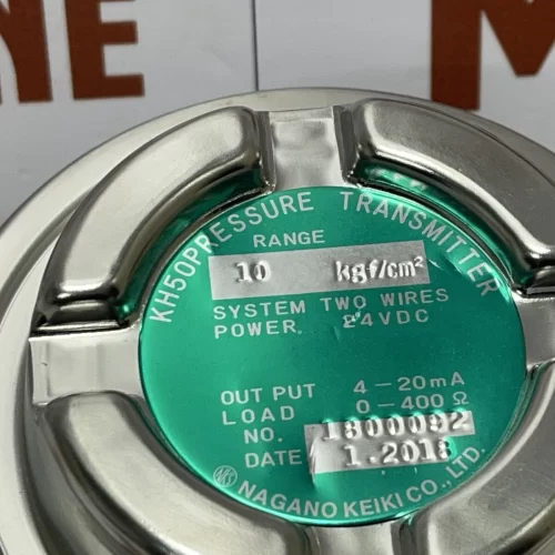 Nagano Keiki KH50 Pressure Transmitter 1501093 24VDC