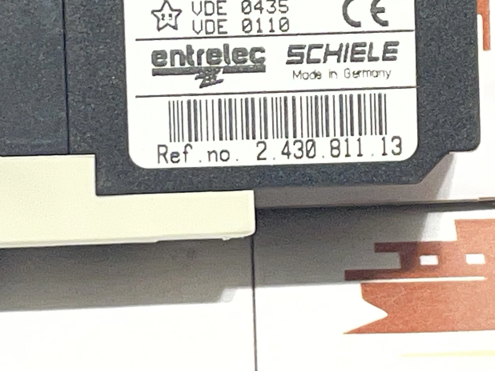 Entrelec Schiele MSS Mecotron 2.430.811.13 Thermistor Motor Protection Relay - Image 10
