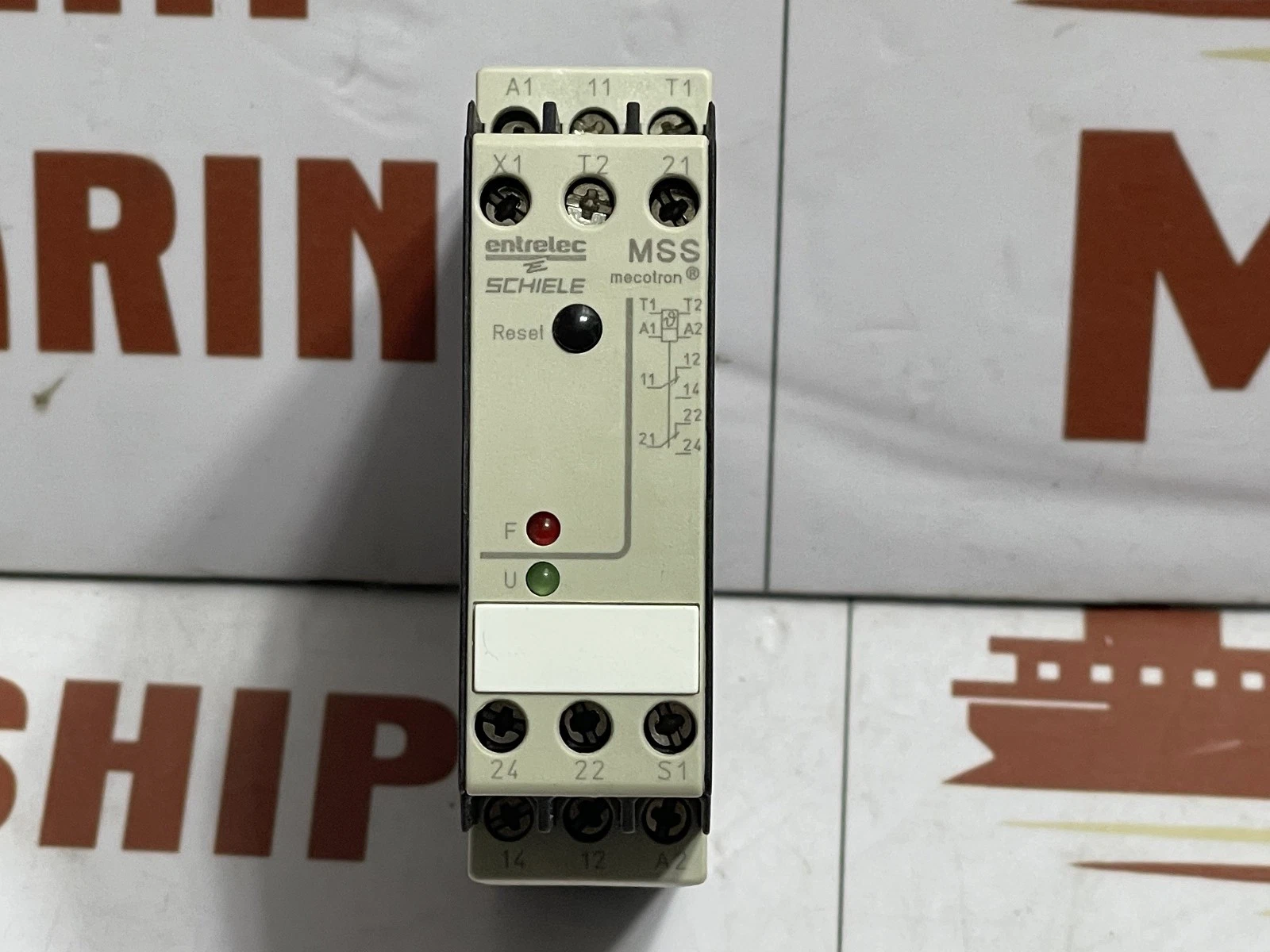 Entrelec Schiele MSS Mecotron 2.430.811.13 Thermistor Motor Protection Relay - Image 2