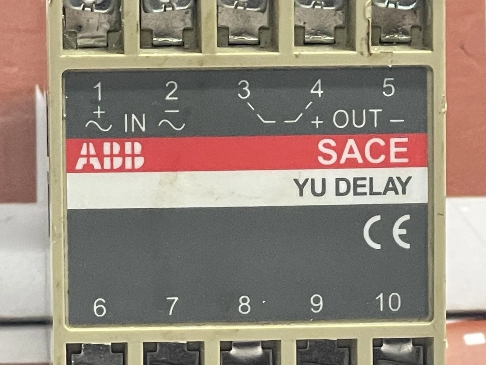 ABB SACE 702209\80 YU DELAY FOR VAC POWER SUPPLY JUMP TERMINALS - Image 2