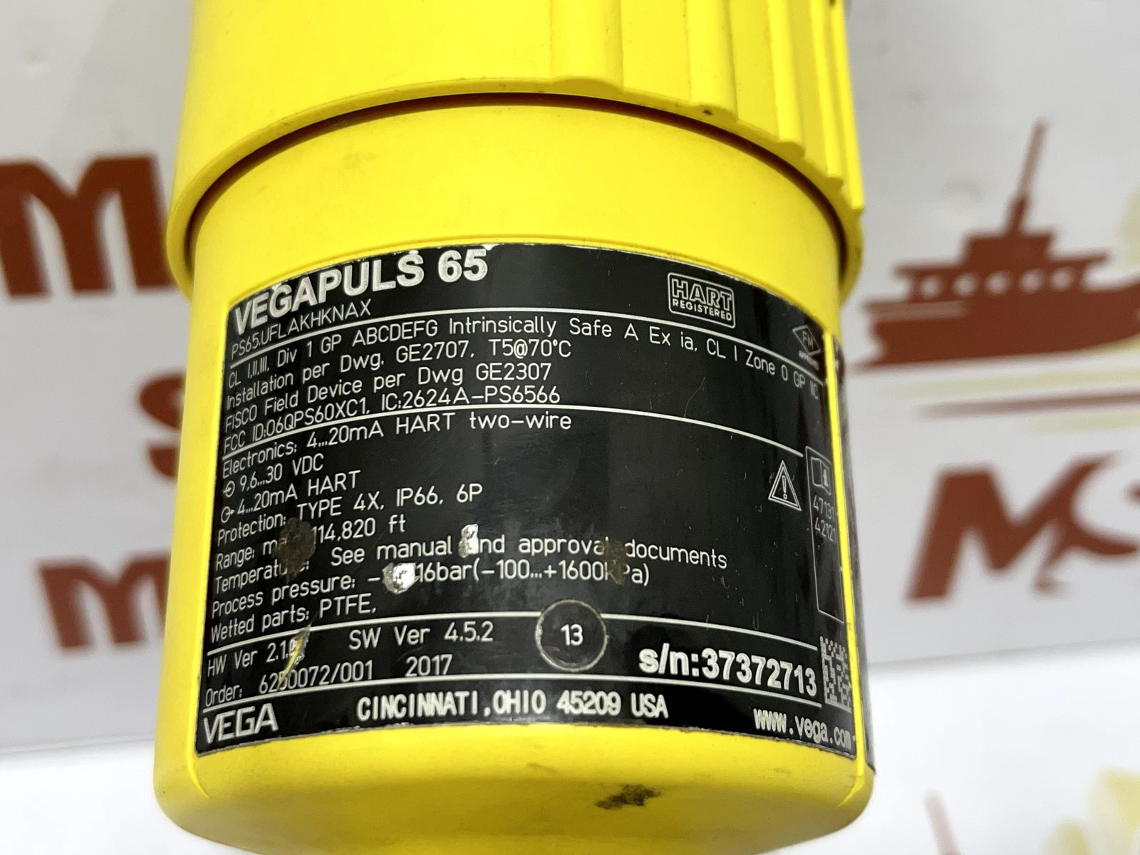 VEGAPULS 65 RADAR LEVEL TRANSMITTER - Image 2