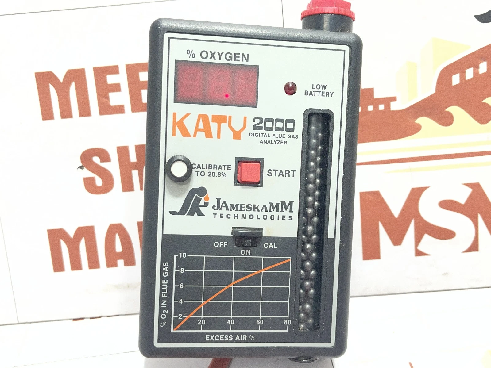 Katy 2000 Digital Flue Gas Analyzer Jameskamm Technologies - Image 3