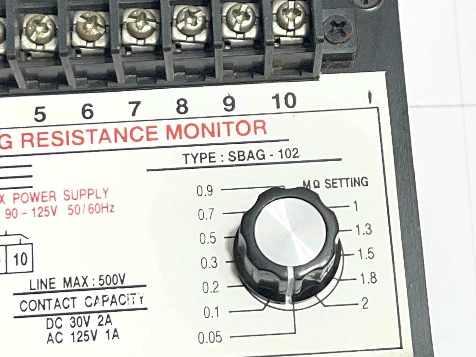 WESTRONICS SBAG-102 Grounding Resistance Monitor - Image 4