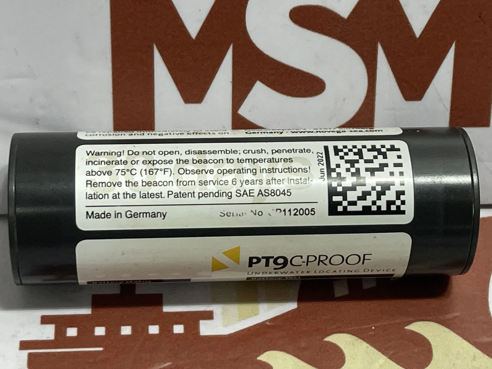 PT9C-Proof Novega Underwater Locating Device - Image 4