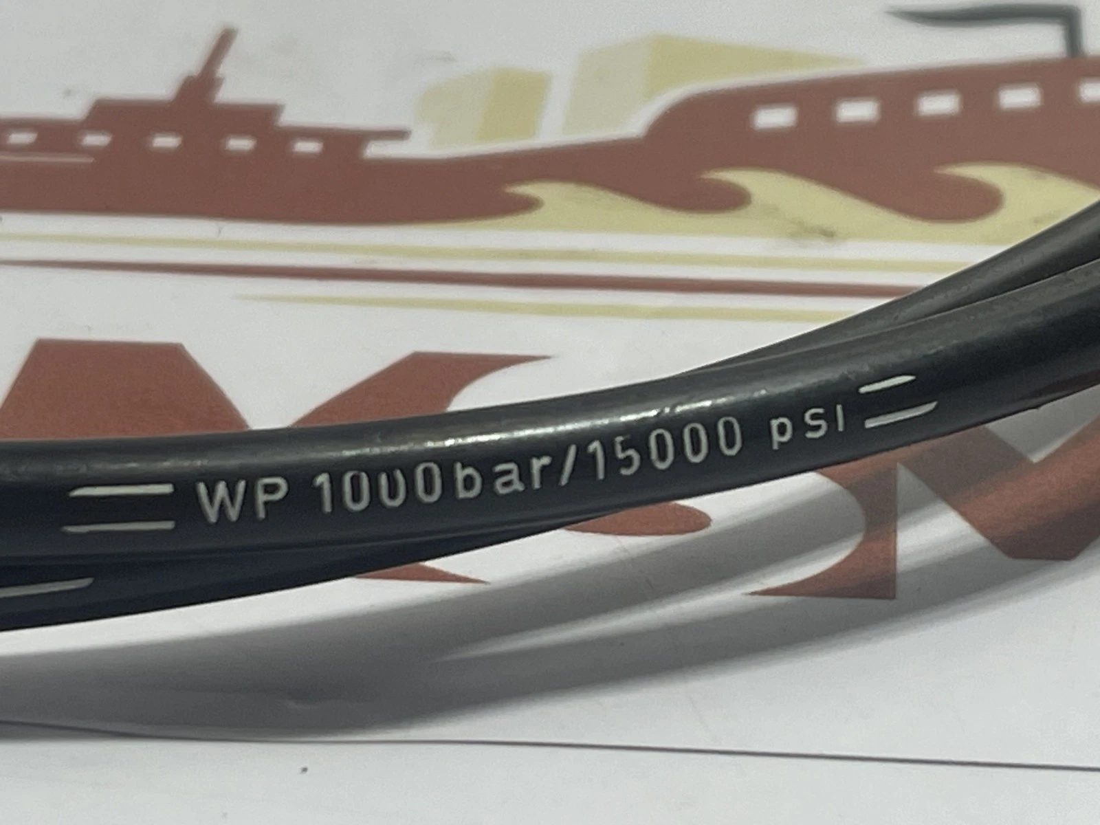 GE pressure calibrator hose SI 01-0697 ,WP1000 BAR - Image 4