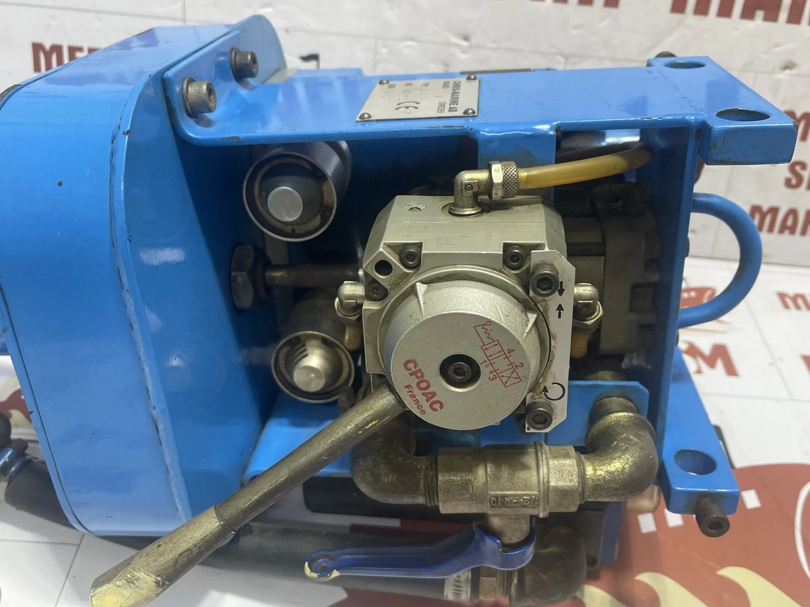 CHRIS MARINE LB 2 CYLINDER LINER HONING MACHINE 7606 - Image 6