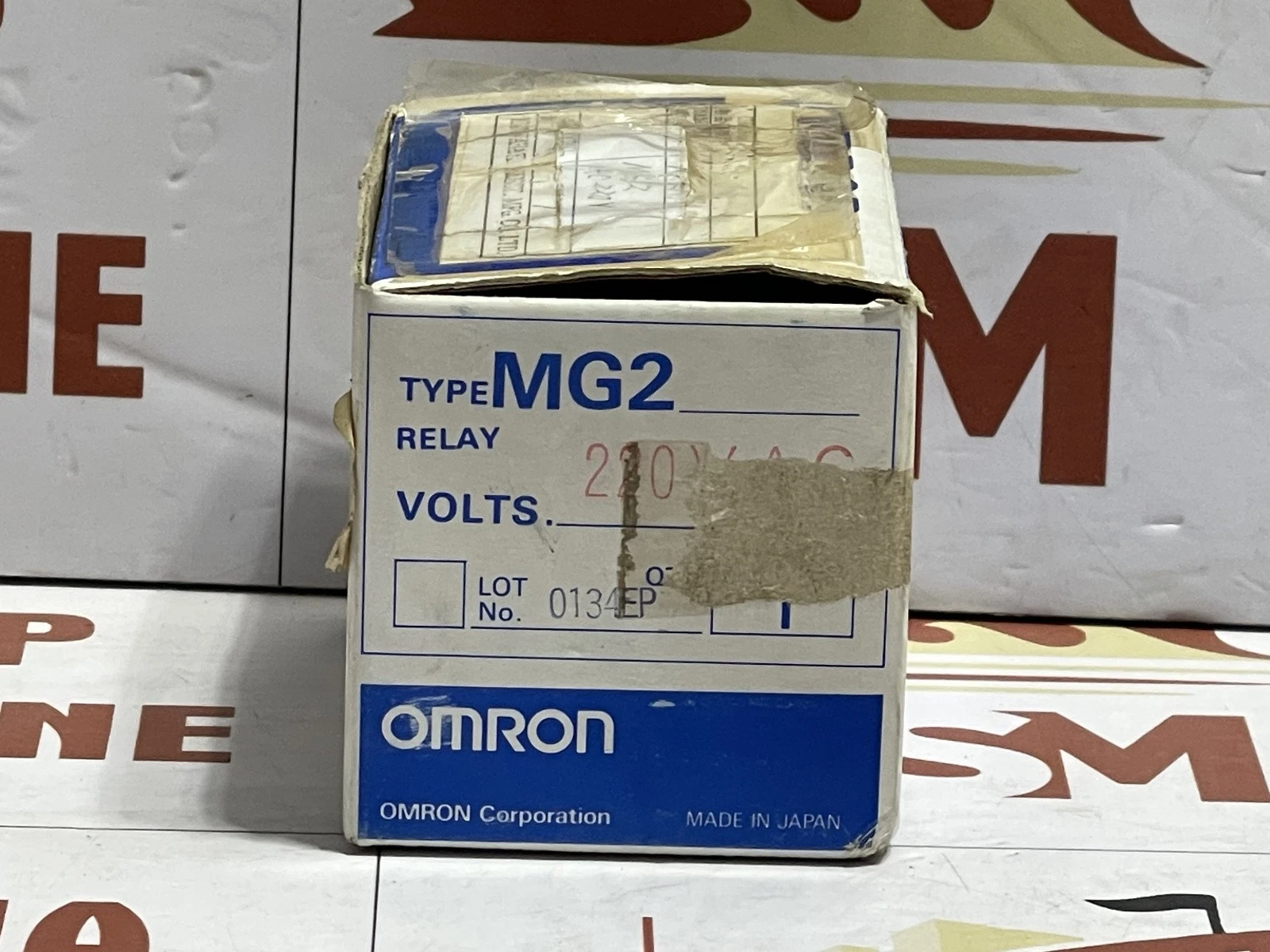 Omron MG2 Coil Relay 220VA - Image 9