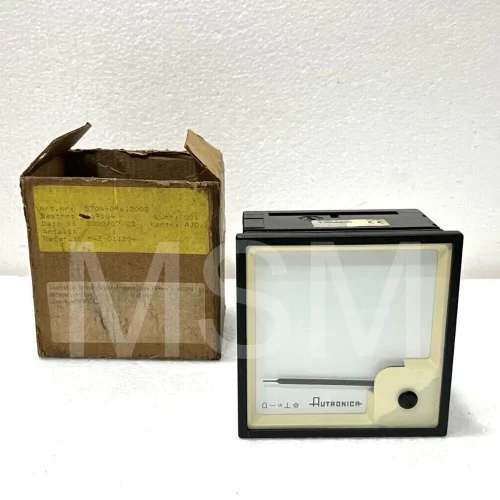 Autronica Deif DQ96-X Panel Meter 4-20ma