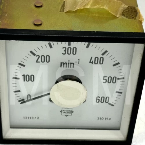 Rhein Tacho 13113/2 Electronic Speed Indicator / Man B&W Diesel FFA 96