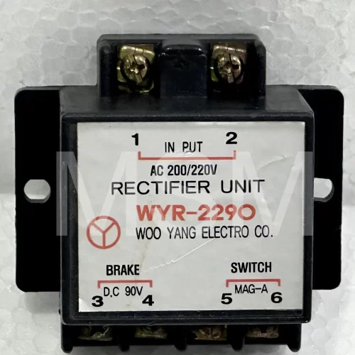 Woo Yang WYR-2290 Rectifier Unit AC 200/220V