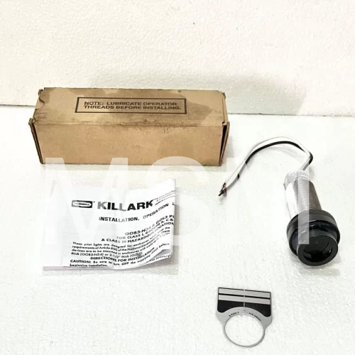 Killark/Hubbell G0B3-G23C-N34 Green Pilot Light Control Operators