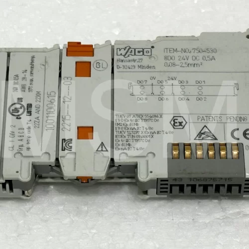 Wago 750-530 8-Channel Digital Output 24 VDC 2215–12–03
