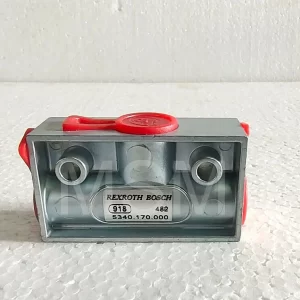 Rexroth Bosch 5340.170.000 Block Pneumatic Shuttle Valve