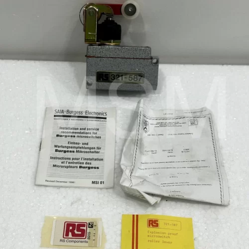 BURGESS EXPLOSION PROOF MICROSWITCH E1M9C1QMSA/2663 UNUSED STOCK