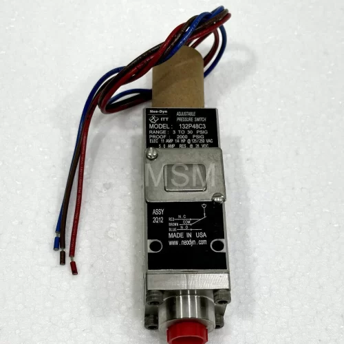 ITT Industrise Adjustable Pressure Switch  132P48C3  2000 PSIG