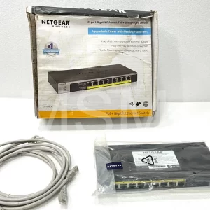 NETGEAR GS108LP-100NIS 8-Port Gigabit Ethernet Poe Unmanaged Switch