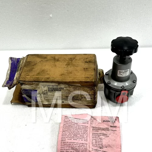 REXROTH R431003638 PRESSURE REGULATOR 4-S MAX INLET 250 PSI 7877-12W37