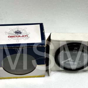 Osculati Tachometer Hourmeter Gauge 96mm 4000 RPM