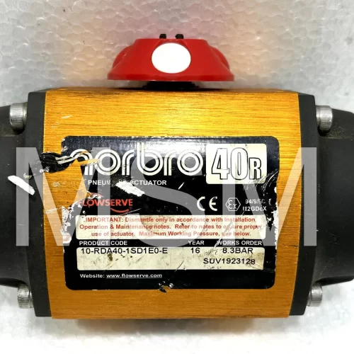 Norbro Flowserve 40R 10-RDB40-1SD1E0-E Pneumatic Actuator