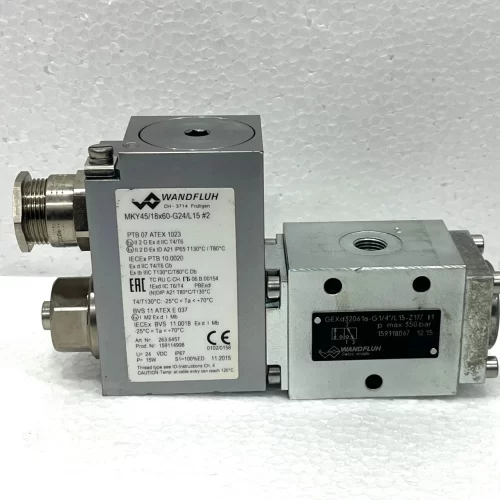 WANDFLUH GEXd32061a – G1/4″/ L 15  – Z177 Solenoid Operated Poppet ValveWANDFLUH GEXd32061a – G1/4″/ L 15  – Z177 Solenoid Operated Poppet Valve   Reference No:731  It will come as it is in the photo  Thank you for being our valuable visitor :)